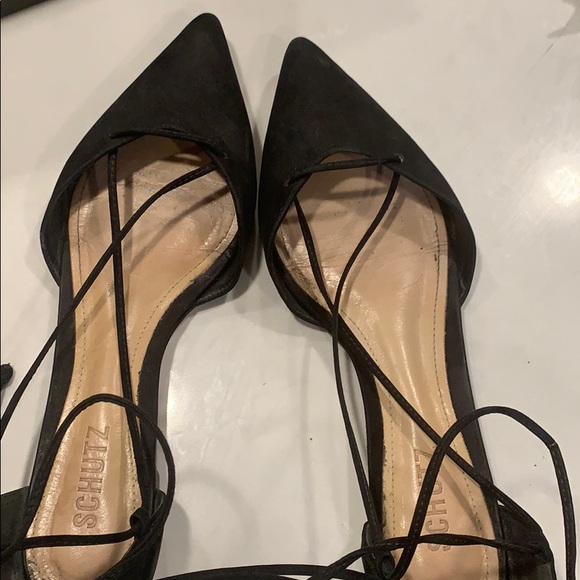 Schutz Lace up pointy flat - Picture 5 of 7